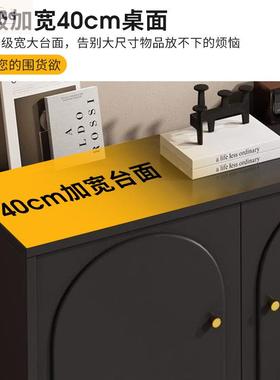 实木MPR型斗黑色用家卧室小户储物柜简约客厅五斗抽屉收纳轻柜奢