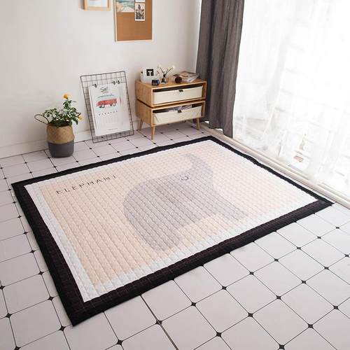 24长年新款方形儿童通地垫防滑卡现PZN风地代垫