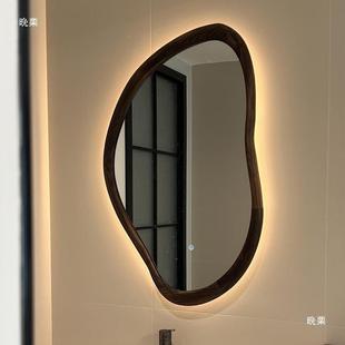 饰镜子 异挂形卫生间壁镜室化卧妆镜玄关古装 法式 407复浴室镜美式