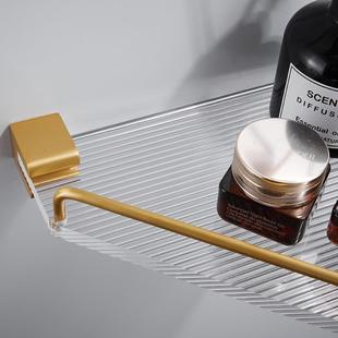 浴室生置物870架免打卫孔厕所锈洗漱台墙上防三角架亚间克力收纳