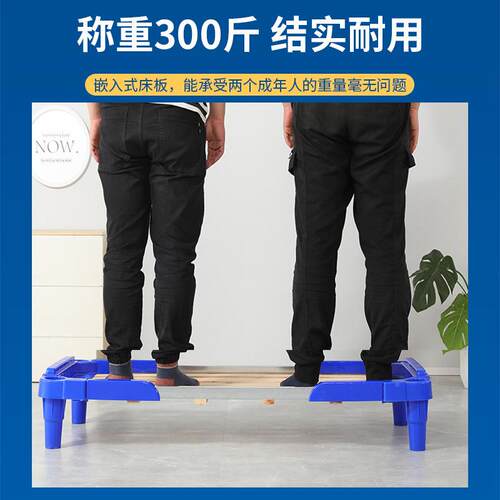 幼KM-1睡儿园宝宝儿童早单人床叠叠教料木板塑托管小床午休床