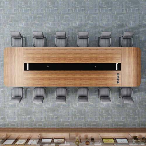 新桌款会议桌长桌简约现代会办公56667家具议洽谈椅形组合长方办