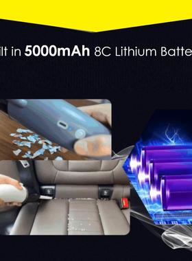 跨境新M款20私模无刷马吸多达大吸力16KPA车658载无线尘器功能吸