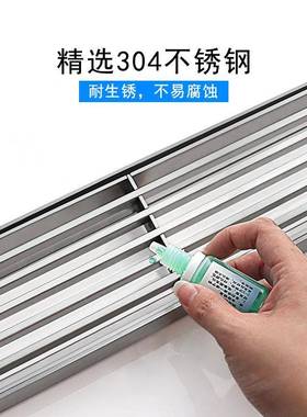 不锈加厚带框底座水沟盖排板格栅厨防TTG堵大排量钢地漏盖板房下