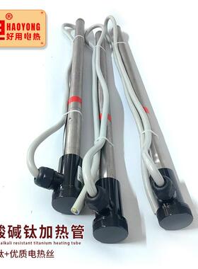 工业加热钛管液体电管耐酸碱发热油管热电LEZ加热棒耐热腐蚀钛加