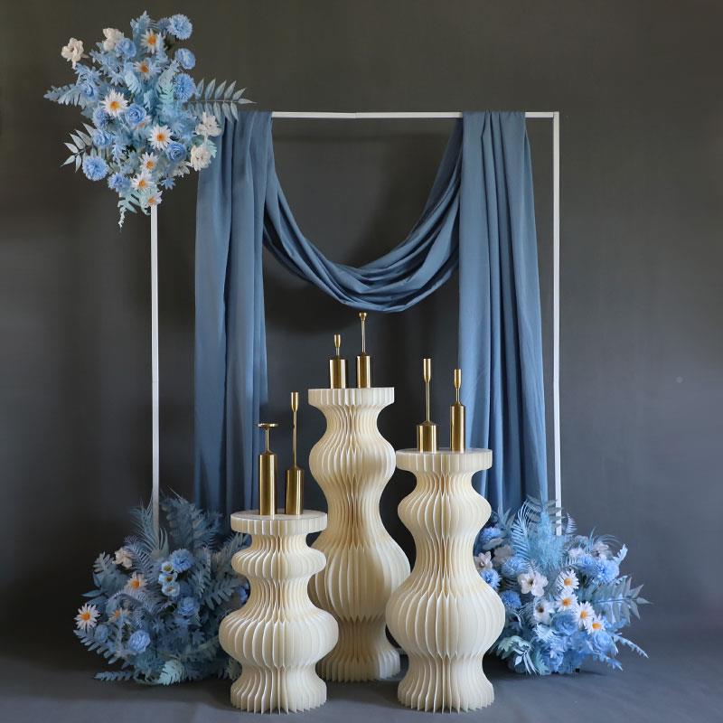 新门款婚庆道牌具铁艺花架方形拱婚庆背景婚礼舞台背景布置迎区装