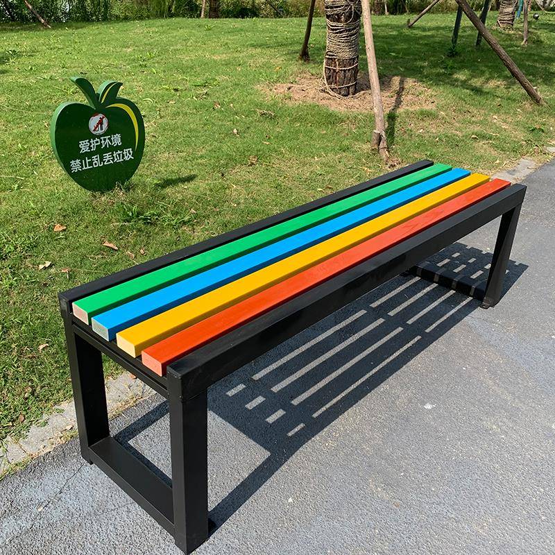 户外休息椅室外椅广子园林gypz-001公园椅长排椅长子条椅长凳椅子