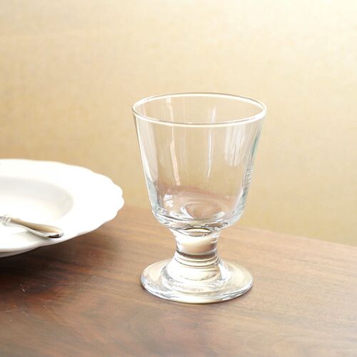 210ML 北欧简约百搭款高脚玻璃酒杯 威士忌红酒杯 果汁杯冰淇淋杯