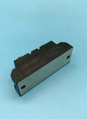 SFKUWI 工业级固态继电器 SSR-200DA 480V 直流3-32VDC控交流480V