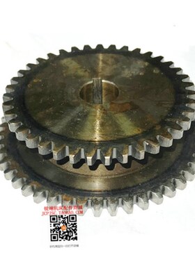 北京机床Z525B 钻床配件 双联齿轮Z39/46 孔25