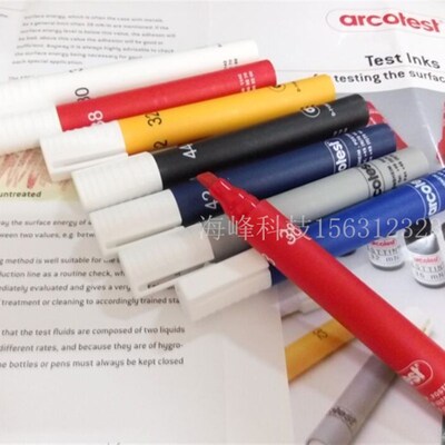 达因笔 德国arcotest达因笔 电晕测试 薄膜表面张力测试笔
