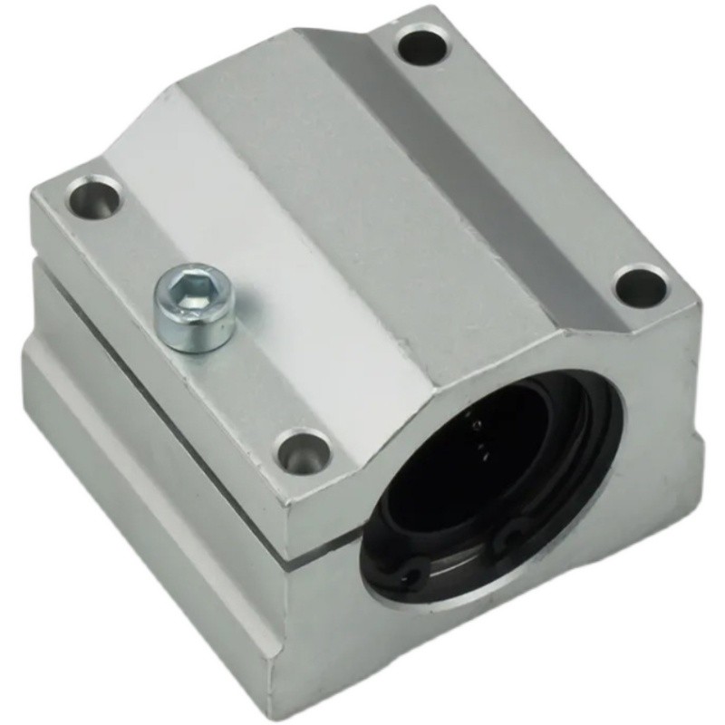 间隙调整型直线轴承座SCJ8 SCJ10 12 16 20 25 30 35 40 50UU滑块