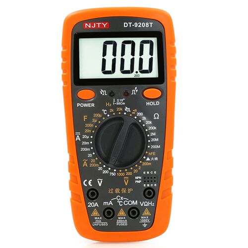 南京天宇川宇DT9205高精度电子万用表数字数显万能表万用电表防烧