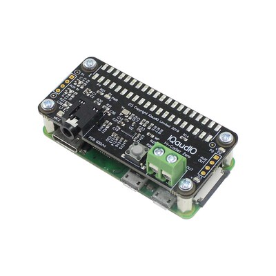 树莓派Zero音频解码扩展板 IQaudio Codec I2S声卡麦克风语音模块