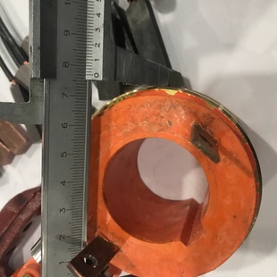 外径80玻璃钢刷架碳刷8 12.5 2路集电环导电滑环内径35