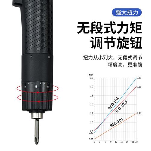 奇力速电批BSD101/102直插式电动起子螺丝批比速迪电批电动螺丝刀