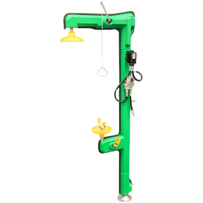 304不锈钢电伴热复合式洗眼器工业验厂防爆防冻型紧急冲淋