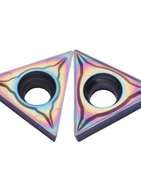 七彩内镗孔刀片TCMT090204-M TCMT1102-AS TCMT16T3淬火钢钛合金