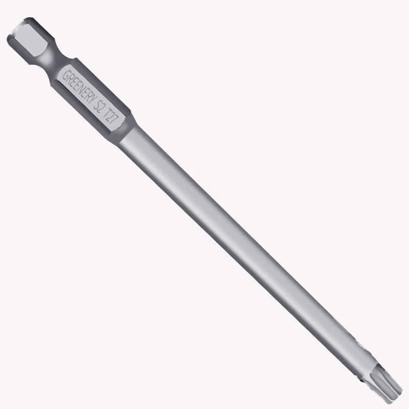 绿林米字气动批头电动螺丝刀批头风批头电钻批头强磁高强度单端