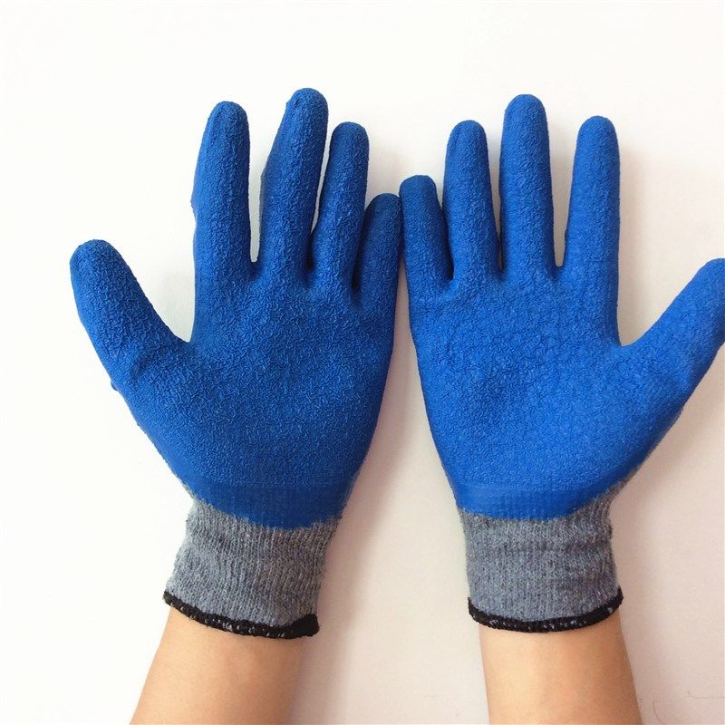 棉线皱纹浸胶劳保手套加厚耐磨防滑玻璃五金建材搬运,机械设备,矿山专用设备,淘宝优惠券,粉丝福利购,淘宝优惠卷