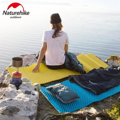 NH挪客户外蛋巢防潮垫 加厚单人超轻折叠铝膜垫露营午睡帐篷垫