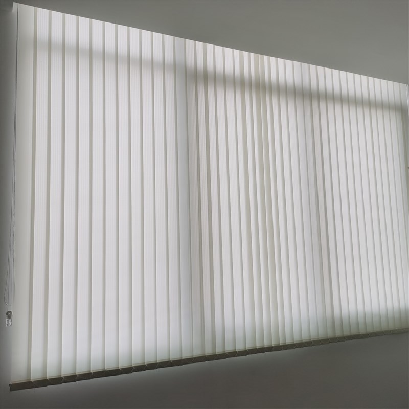 定制百叶窗帘垂直帘办公室客厅阳台遮光I手拉竖百叶垂直帘客厅窗