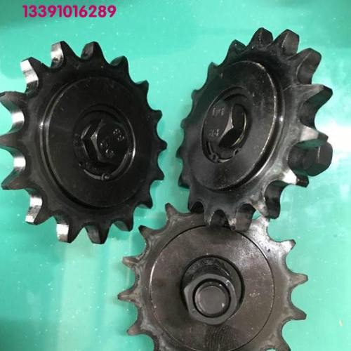 链轮/10A16齿链轮/涨紧轮/惰轮RS50 16齿节距15.875带轴承5分链轮