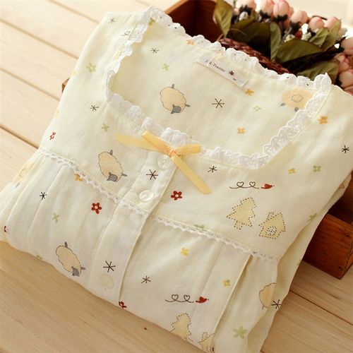 月子服夏薄款产后夏天孕妇哺乳睡衣春秋纯棉纱布夏季8月份9家居服