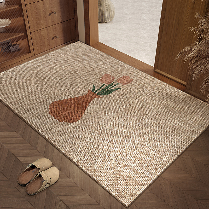 2024新款家用可定制入户门踩脚垫室外耐脏脚P踏垫玄关地垫门口地