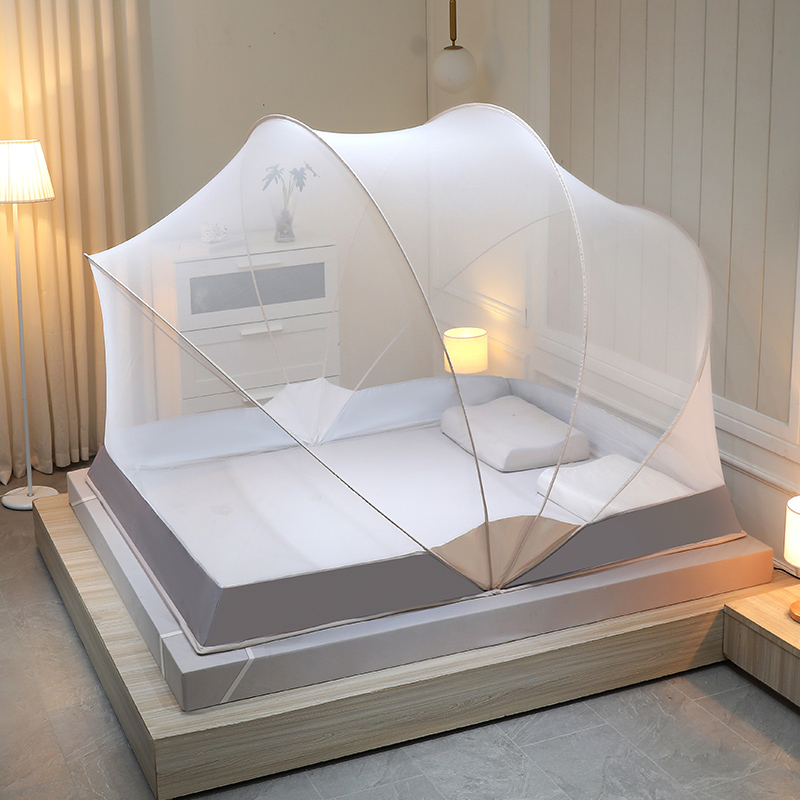 升级款网红折叠蚊帐免安装家用宝宝儿童2023新款帐篷纹账打开即用