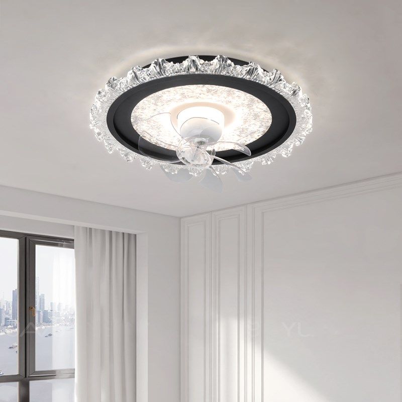 主卧室360f度摇头风扇灯全光谱护眼护眼吸顶灯简约现代房间电扇灯,家装灯饰光源,风扇灯,淘宝优惠券,粉丝福利购,淘宝优惠卷