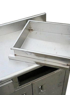 不锈钢操作台荷台储物柜厨房柜灶台保洁柜工作台防潮餐柜地柜抽柜