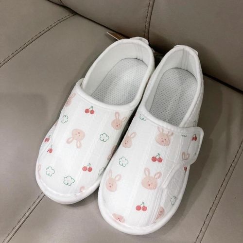 月子鞋夏季薄款8-10月份透气纯棉孕产妇包跟拖鞋可调节春秋家居鞋