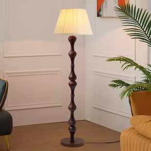 树干落地灯客厅i中古法式葫芦高级感侘寂风样板房展厅卧室立式灯