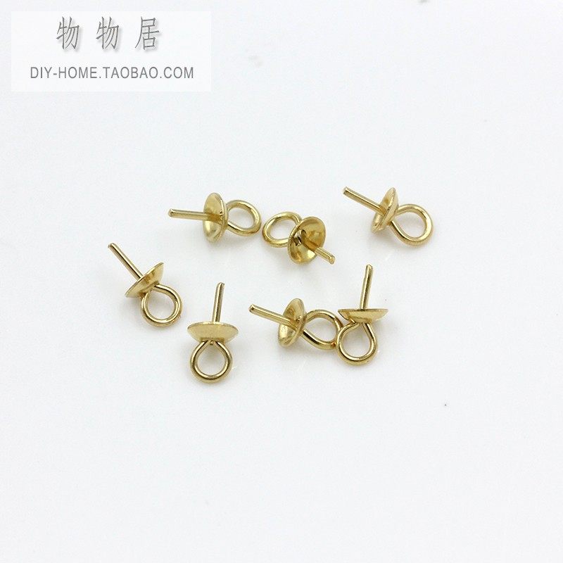 钛钢不锈钢镀真金羊眼钉小吊针制作水晶珍珠玉石吊坠材料diy配件,搬运/仓储/物流设备,其他起重搬运设备,淘宝优惠券,粉丝福利购,淘宝优惠卷