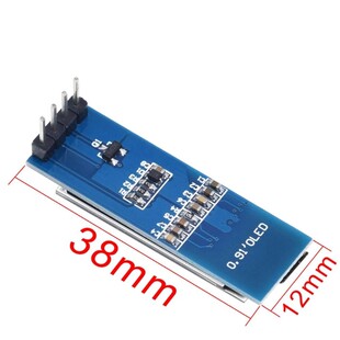0.91寸OLED液晶屏显示模块 IIC 12832液晶屏显示器件 兼容3.3v-5V