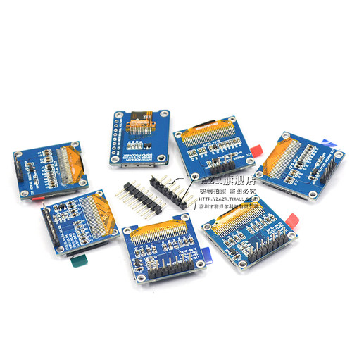 0.96寸OLED显示屏模块0.91 1.3寸液晶屏供原理图12864屏 IIC/SPI