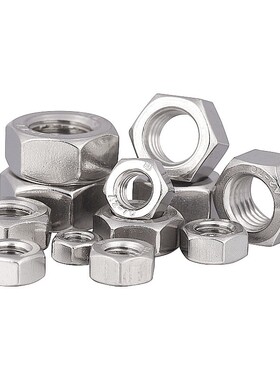 大螺帽304/316不锈钢六角螺母M27M30M33M36M39M42M45M48M52M56M60