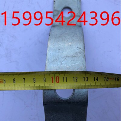 164-264镀锌抱箍单吊双吊线抱箍电杆抱箍拉线抱箍单槽双槽夹板