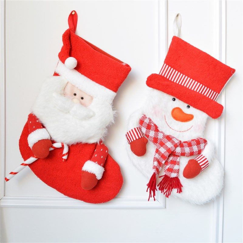 SwanLace出口韩国立体毛绒雪人圣诞老人针织加厚圣诞礼物包大袜套,搬运/仓储/物流设备,其他起重搬运设备,淘宝优惠券,粉丝福利购,淘宝优惠卷