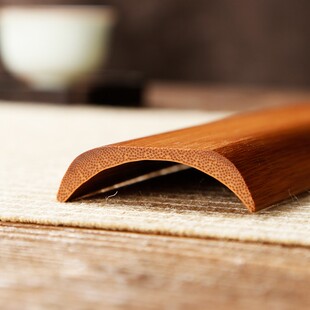 竹茗堂精品茶道三件套 竹制茶具套装配件 日式六君子茶针茶夹茶则