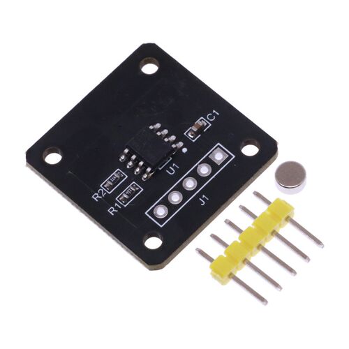 MT6701磁编码器 磁感应角度测量感测器模块14bit高精度替代AS5600