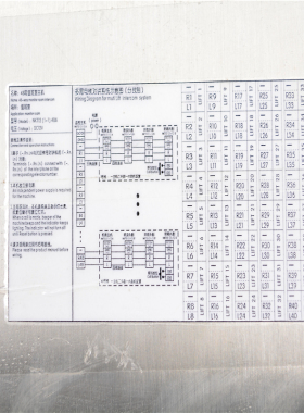 蒂森电梯配件48局分线制对讲监控主机TK-T12(1-1)48A蒂森对讲主机