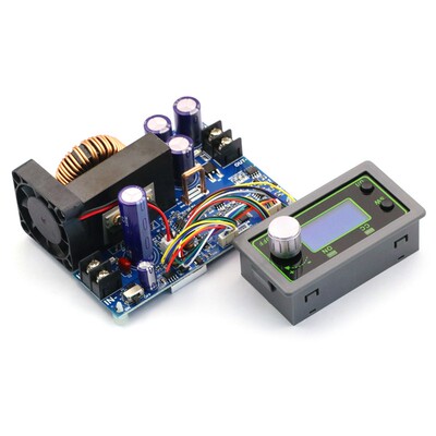 数控降压可调电源模块 电压电流表直流稳压LCD显示50V 1000W 600W