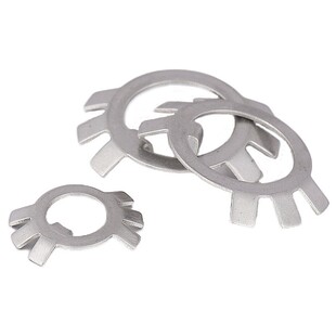 304不锈钢圆螺母止动垫圈 止退挡圈M10M12M14M16M18M20M25MM24M33