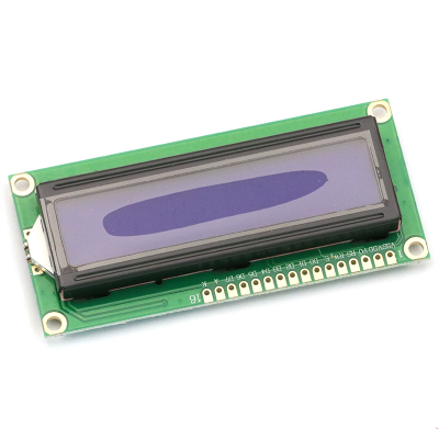 【TELESKY】3.3V LCD1602蓝屏1602A兰屏LCD液晶屏白字体带背光