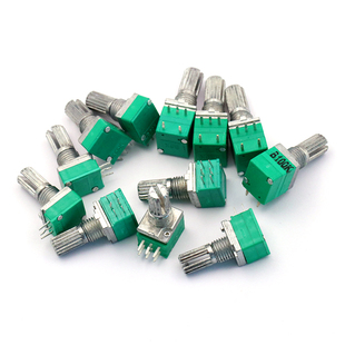 RK097NS G单联双联电位器 B5K/10K/20K/50K/100K功放电位器音响