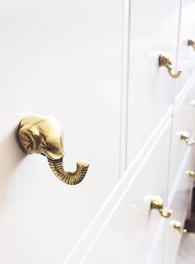 荷兰Doing Goods复古黄铜平拉手抽屉床头柜榻榻米电视柜单孔把手