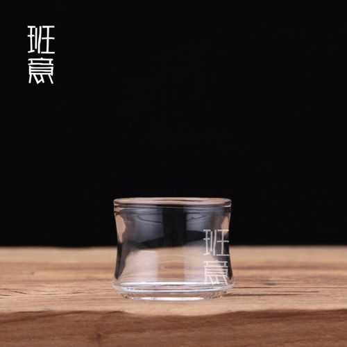 班意 耐热加厚玻璃小茶杯60ML高透明小品杯功夫品杯玻璃茶具