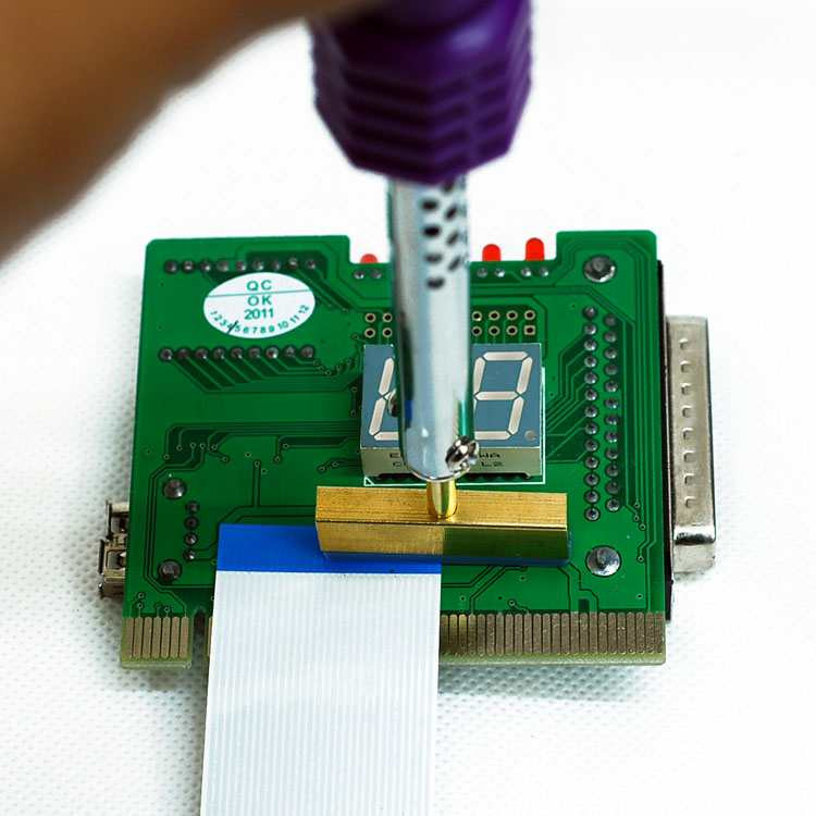 晶屏屏线热压头T形全液晶排线焊接工具 液铜电烙铁头配热压条胶条